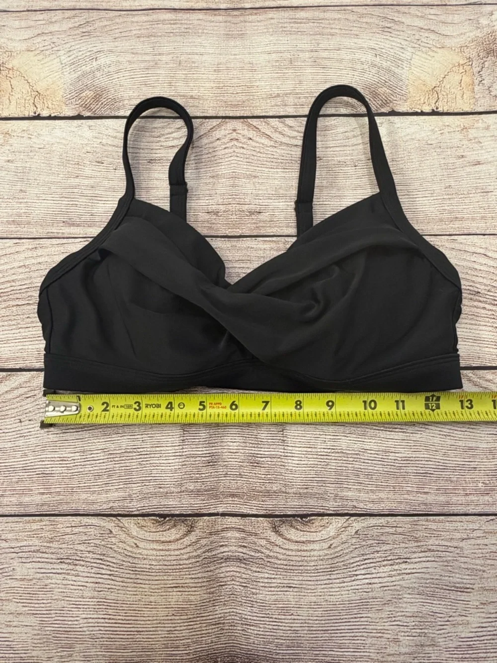 Athleta Black Bikini Top - 34 B/C